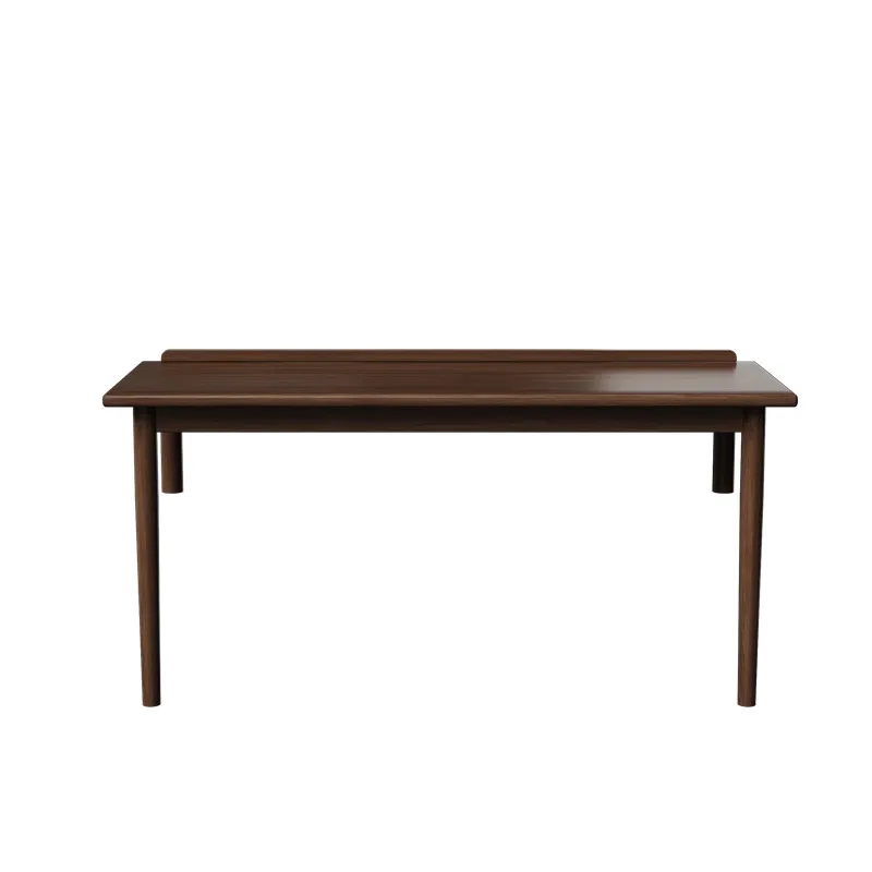 Solid wood balcony bay window table high and low foot computer table bedroom long and short leg desk