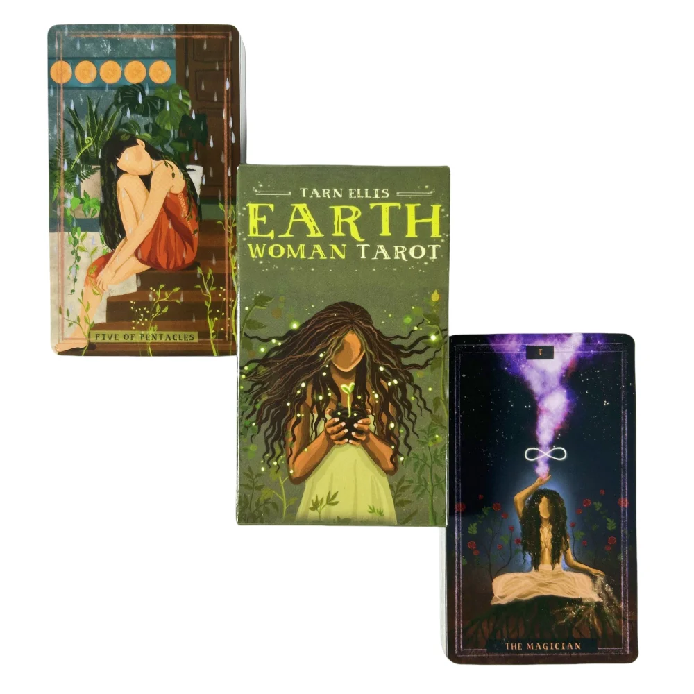 Earth Woman Tarot Cards A 78-Deck Oracle English Visions Divination Edition Board Playing Games – Detail 4