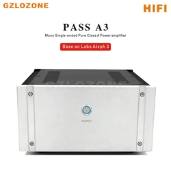 HIFI PASS A3 Mono Single-ended Pure Class A Power amplifier Base On Pass Labs Aleph-3 30W