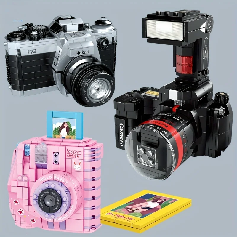 Creative 316 F Digital Camera Photo MOC Building Blocks Kit Bricks Classic Educational Model Christmas Gifts For Children 622pcs