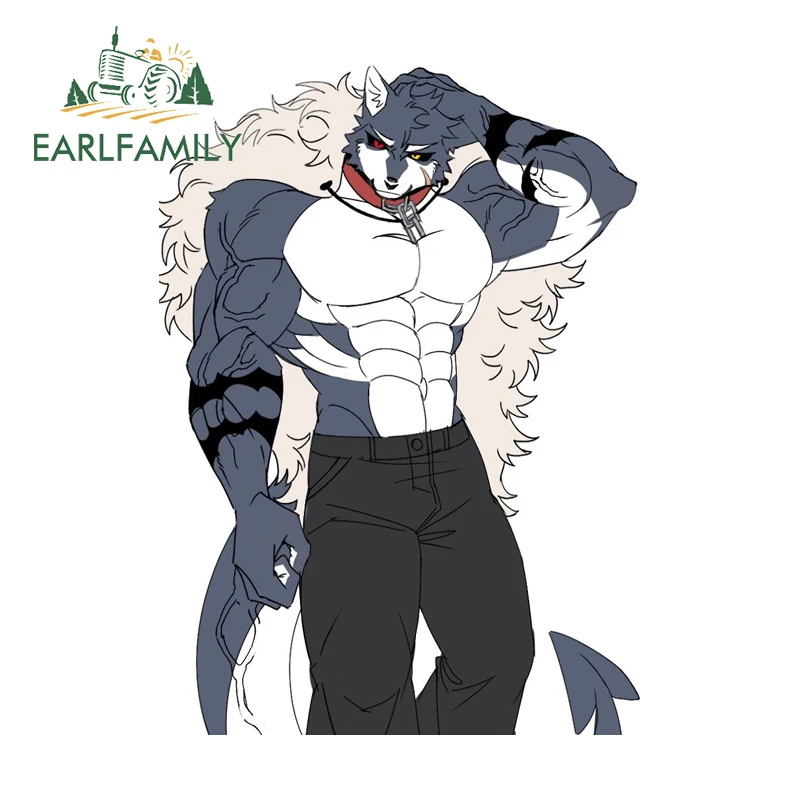 Earlfamily peludo lobo homem a - Fishing Line Box avaliação e preço