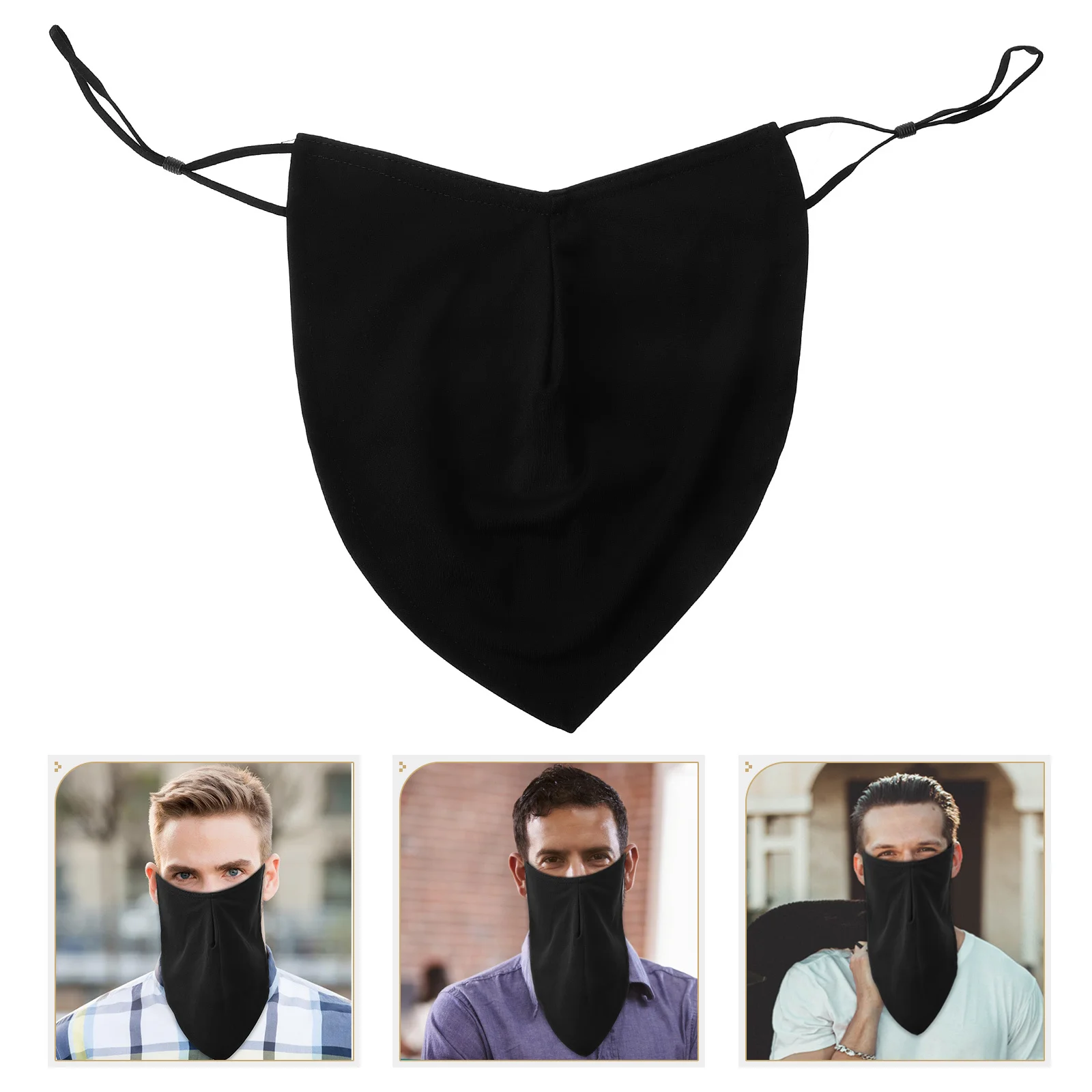 

Beard Protection Face Mask Windproof Reusable Washable Soft Facial Cover For Outdoor Cycling Running Men Beard Mask Health