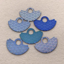 Blue Automatic Hammer Rotor Patch and UP Sticker Fits NH35 NH36 NH38 4R 7S Movement Oscillating Weight Hammer Guard Spare Parts