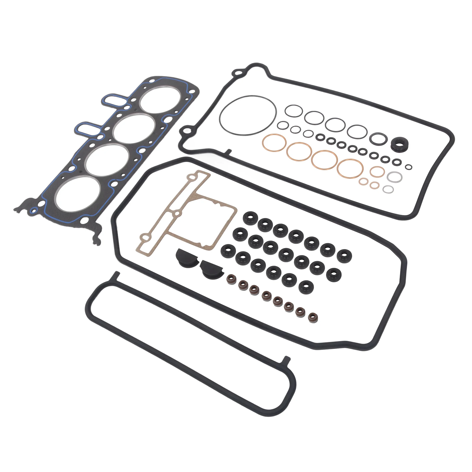 For BMW K100 K100RS K100RT 1983-1990 Complete Gasket Sets Valve Cap Sealing Cover Cafe Racer Accessories Rubber Kit Full Set