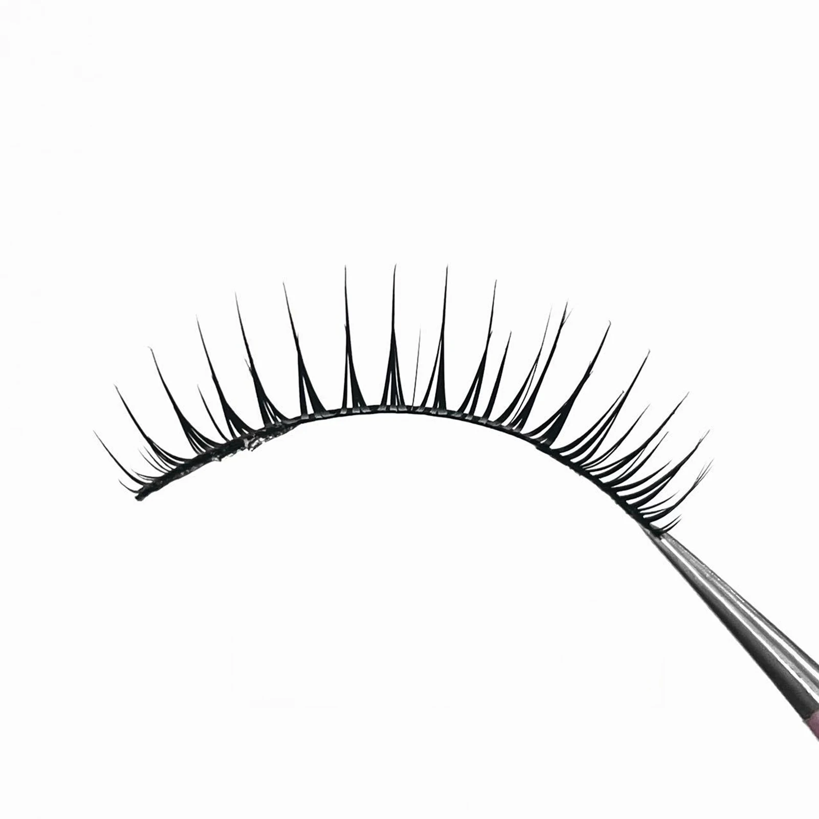 黒のワンピースつけまつげ女性 DIY アニメフルストリップまつげパーティー結婚式やデート用