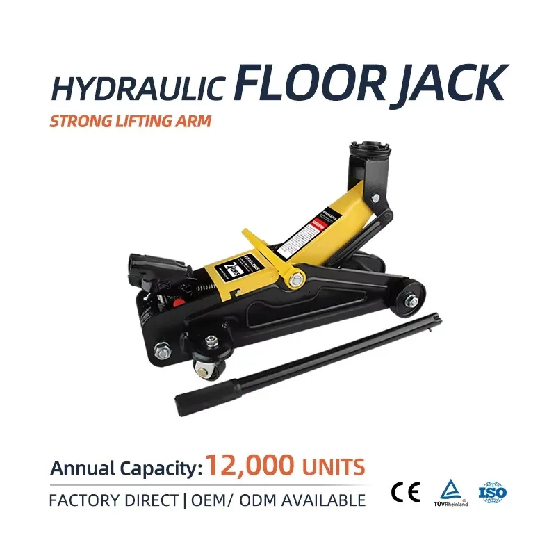 2ton 3 Ton Hydraulic Floor Jack Low Profile Dual Pump Car Jack for SUV