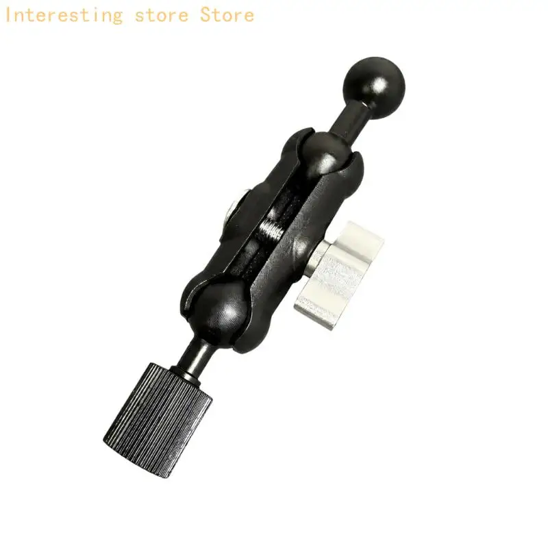 Telefonhalter-Gelenkadapter mit 17-mm-Kugelkopfgröße, Metall-Verriegelungsknopf-Anschluss für – Detail 2