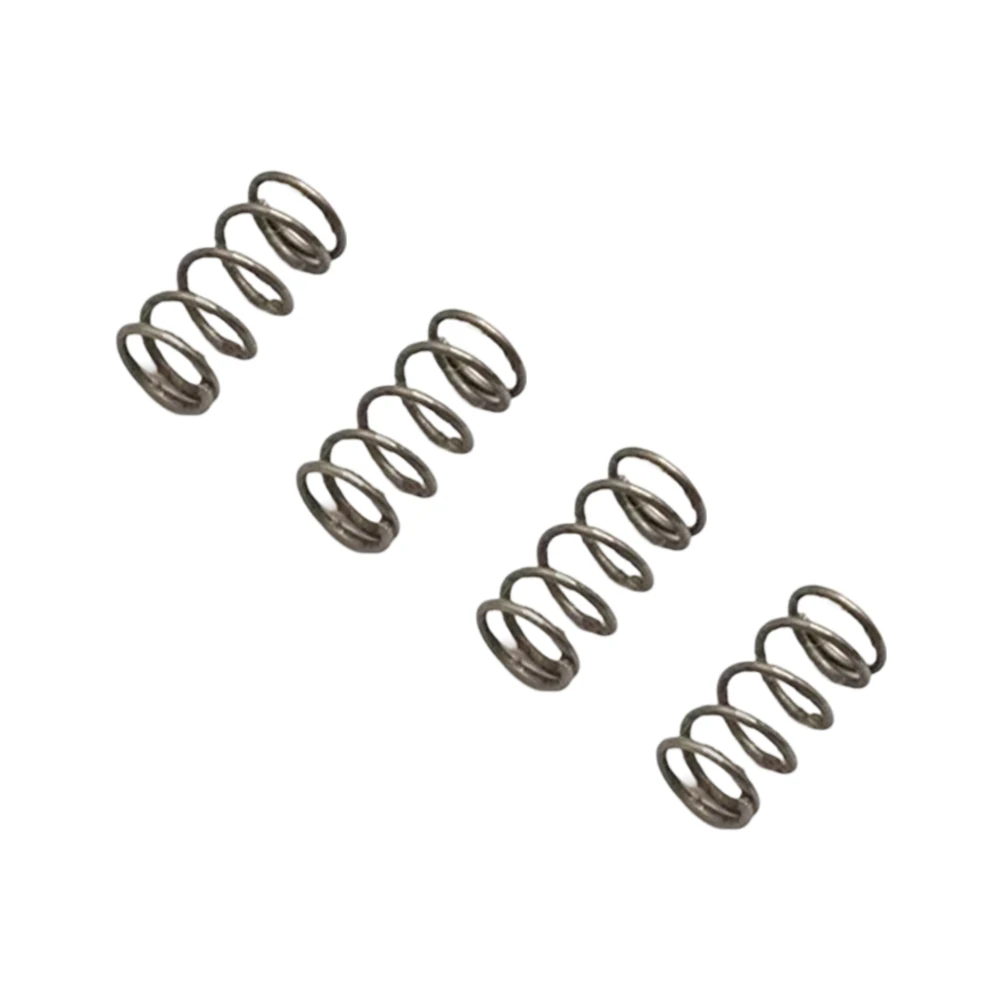 6*4cm Baitcasting Reel Spring 4pcs Baitcasting Reel Spring Set Fishing Gear Replacement Wear Resistance Feature