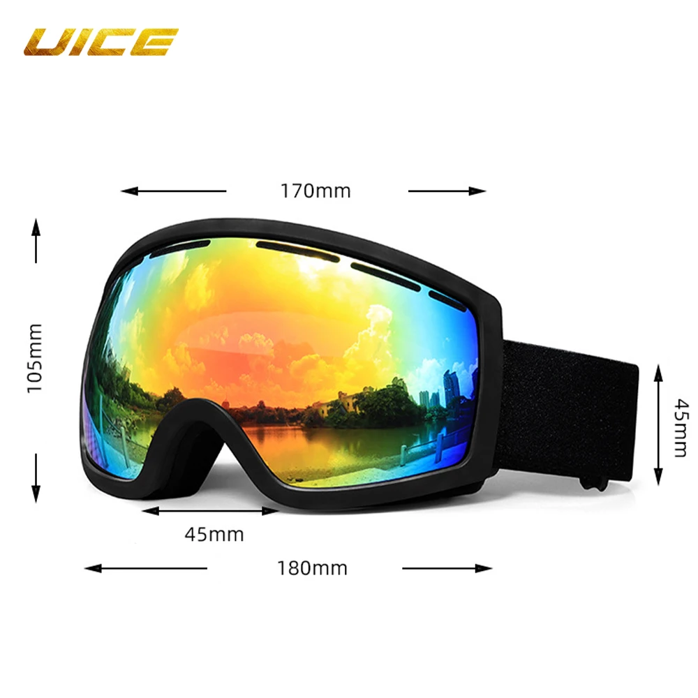 Ski brille wind dichte Fahrrad Motorrad brille Winter Anti-Fog Snowboard Ski brille Ski maske taktische Brille Sonnenbrille