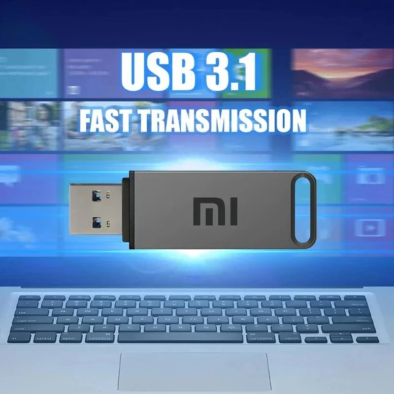 Xiaomi 16TB Metal Flash Drive USB 3.1 Waterproof High Speed Transfer Flash SSD 8TB 4TB 2TB Portable Memoria Usb Flash Disk