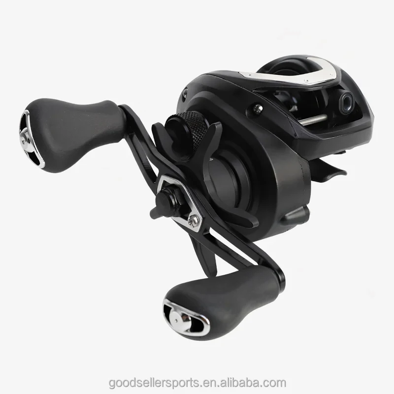 

OEM/ODM Lightweight Gear Ratio 7.5:1 Max Drag 8Kg BB 5 Nylon Left and Right Hand Round Baitcast Baitcasting Fishing Reel