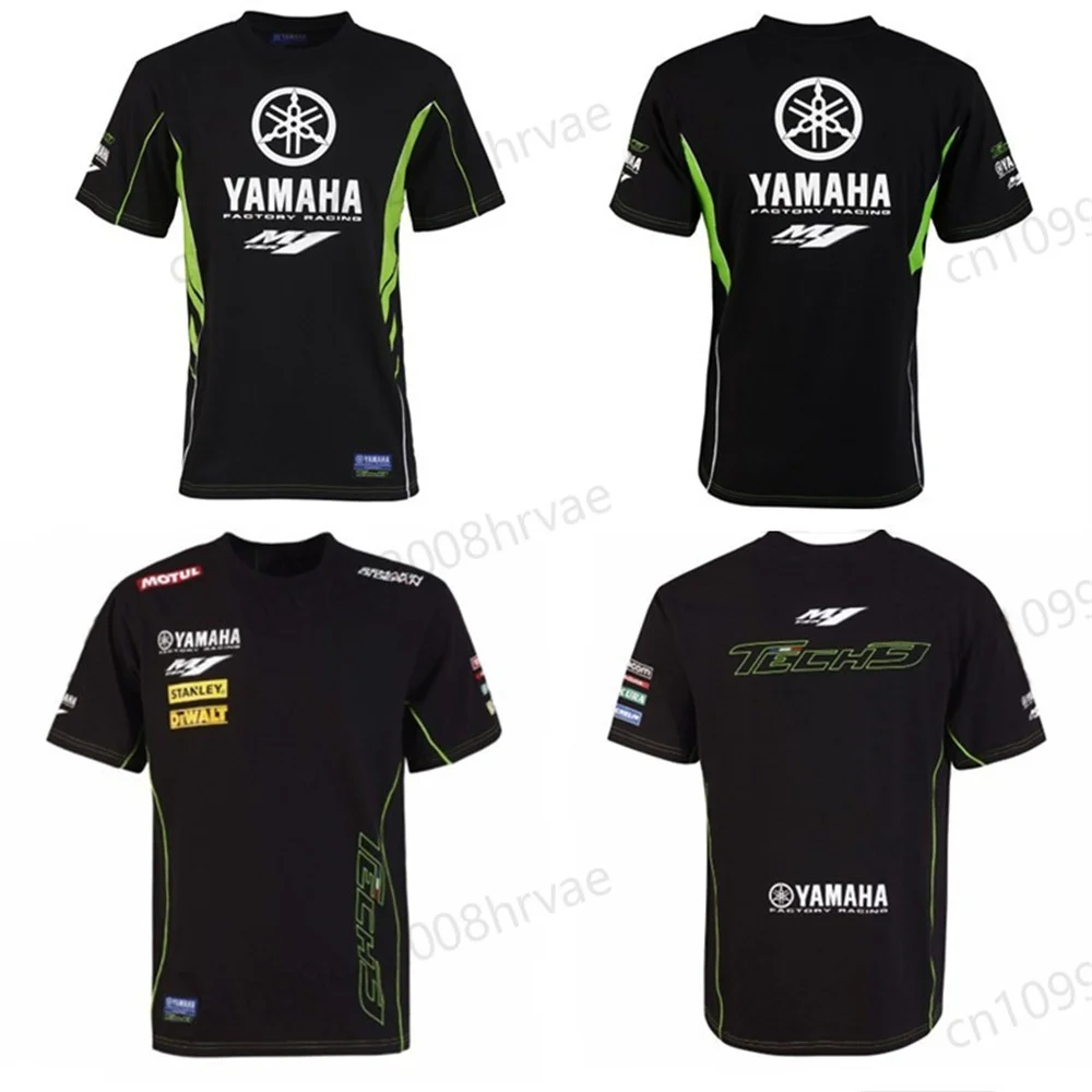 

Yamaha Men's Outdoor Quick-Drying Racing T-Shirt, Short-Sleeve Downhill Cycling Jersey, Motorcycle Off-Road Jersey