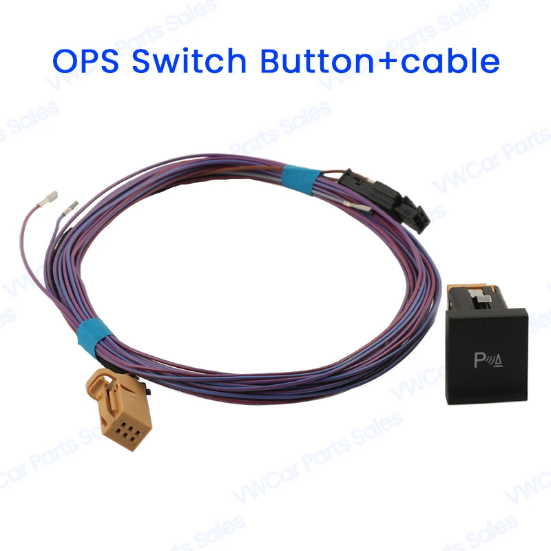 Car Parking Assistant PDC Switch Button OPS Automatic Radar Switch Cable Wiring Harness 16D927122 1TD927122 For Jetta GOLF 6 MK6