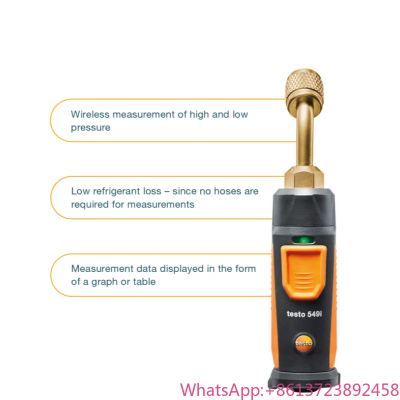 

Image Image testo 549i - High-pressure gauge operated via smartphone