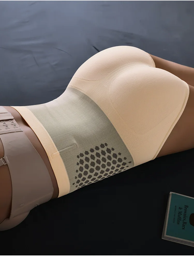 Abdomen Shaping Warm Pants Tummy Control Butt Lift Breathable Waist Shaper Slim Shapewear High Waist Compression Shapewear Pants image 6