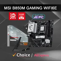 MSI Nuevo B850M GAMING WIFI6E Micro ATX AMD B850 Compatible con AMD Ryzen ™   Zócalo de placa base serie 9000/ 8000/ 7000 AM5