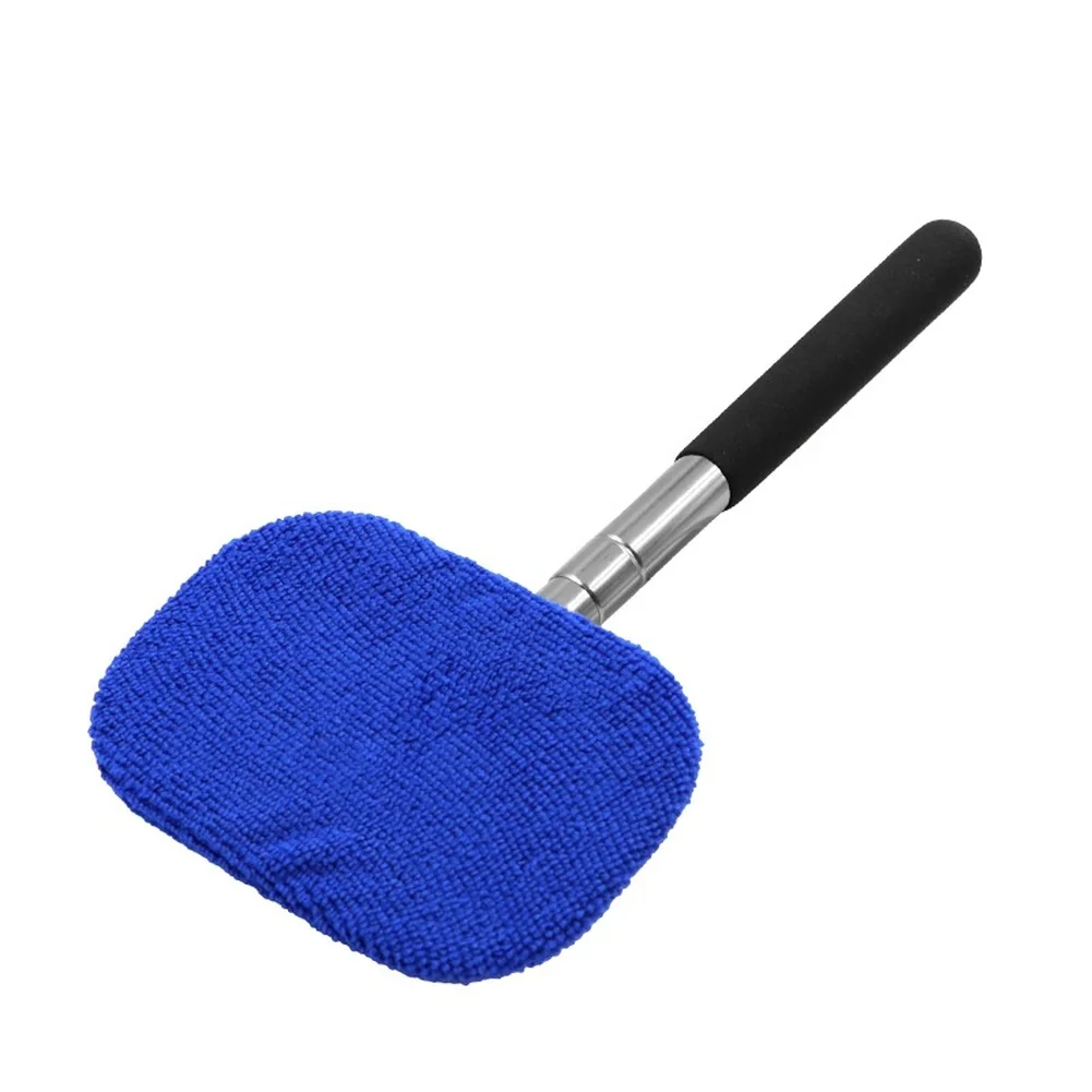 Car Window Cleaner Brush Kit Windshield Glass Washing Wiper Tool Car Interior Exterior Dust Fog Remover Cloth Wipe Home Cleaning