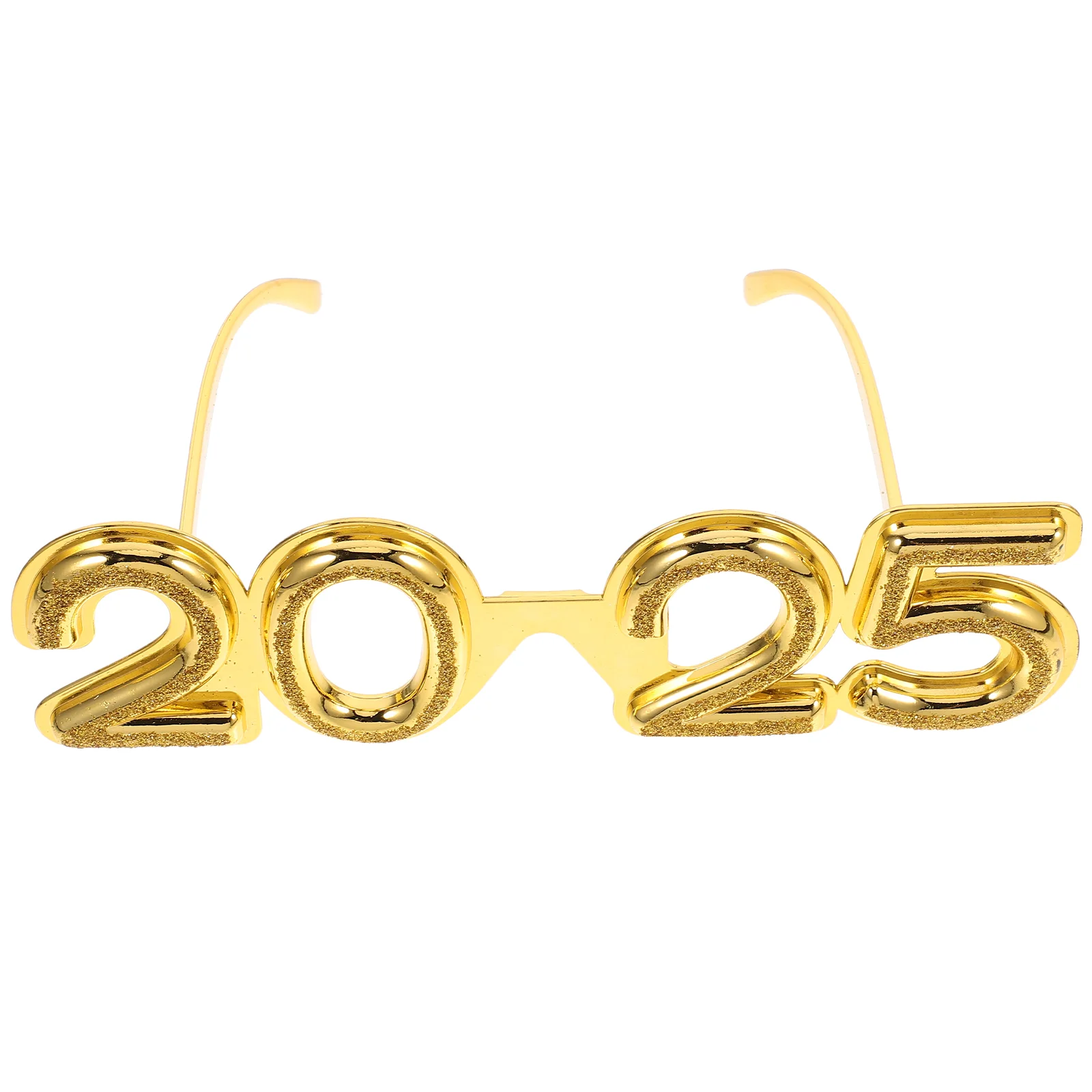 2025 Glasses Number Eyewear New Year Party Photo Props Eyeglasses Modeling Three-dimensional