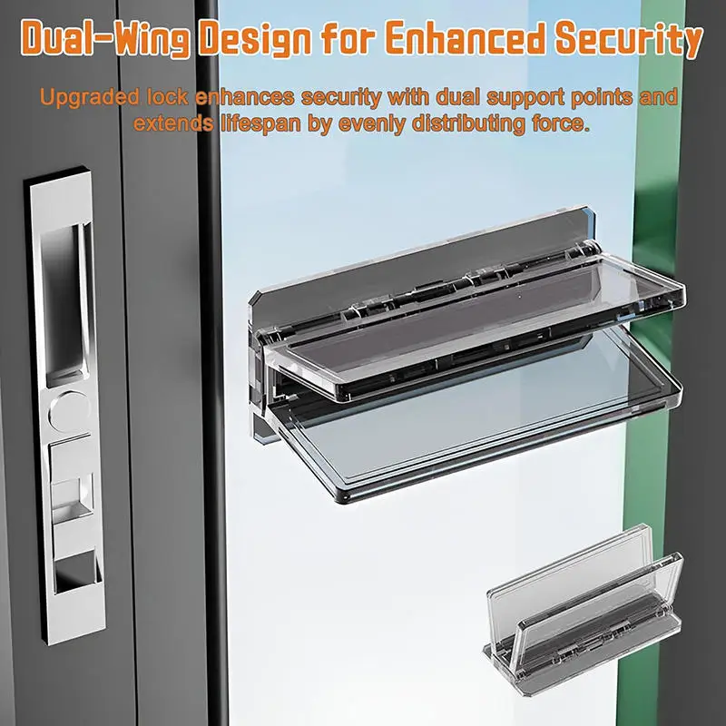 

Child Safety Window Limit Lock Home Baby Security Protection For Prevent Open Window Self-adhesive Sliding Sash Stopper