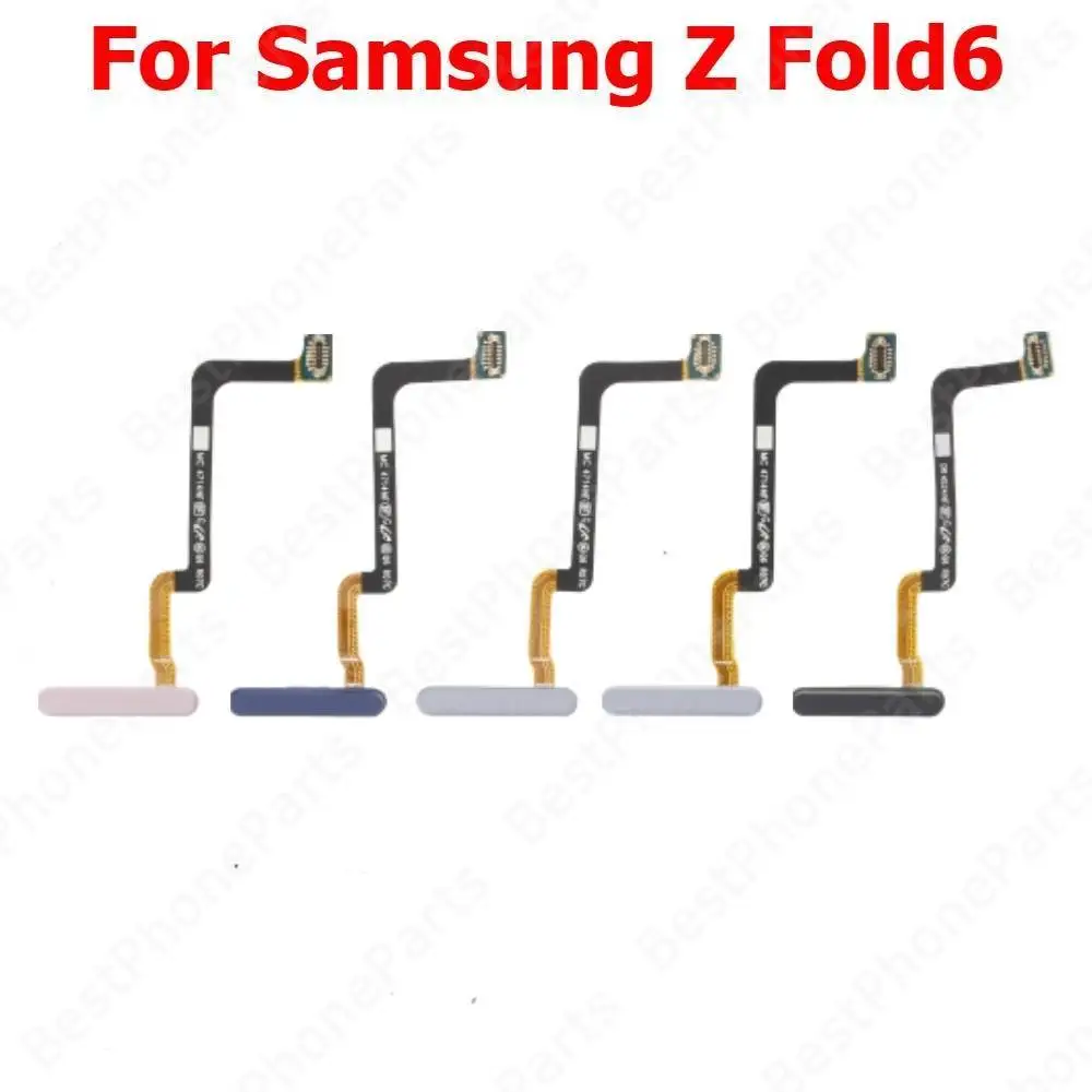 Fingerprint Sensor Flex Cable For Samsung Galaxy Z Fold6 F956 Finger Print Scanner Power On Off Home Button Mobile Phone Parts