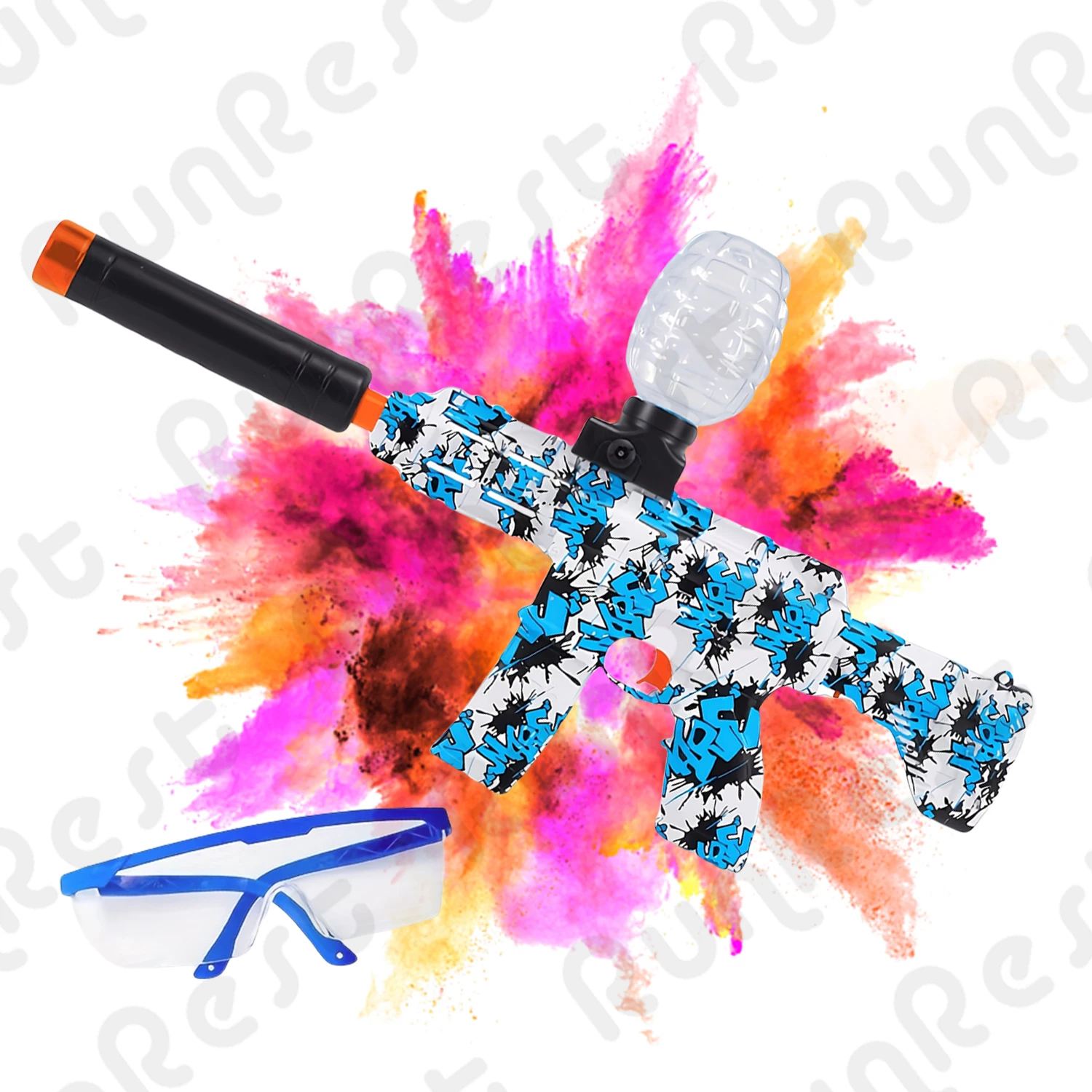 Electric Ball Blaster, Balls High Orbeez Gun Performance Ball Blaster Gun Cool Toy Gun, Rechargeable Splatter Ball Toys