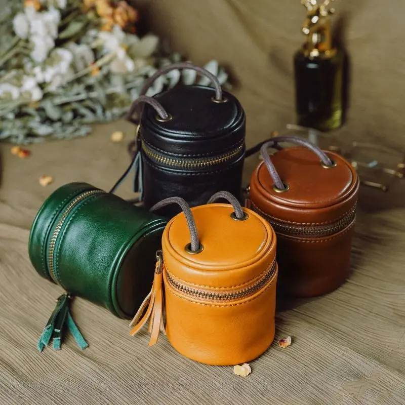 

Casual Mini Women Lipstick Bag PU Leather Crossbody Purse Vintage Small Shoulder Bag