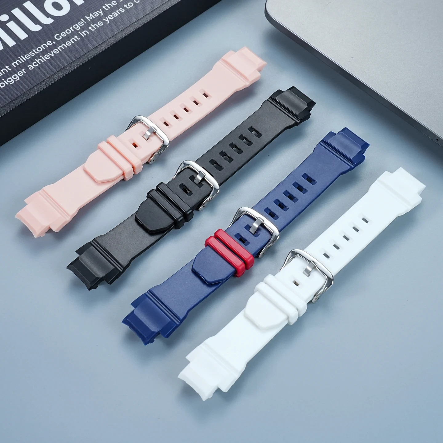 Pour Casio BGA-230 BGA-2300 bracelet en résine de Silicone série BABY-G bracelet de montre pour femme Sport étanche en caoutchouc accessoires de remplacement