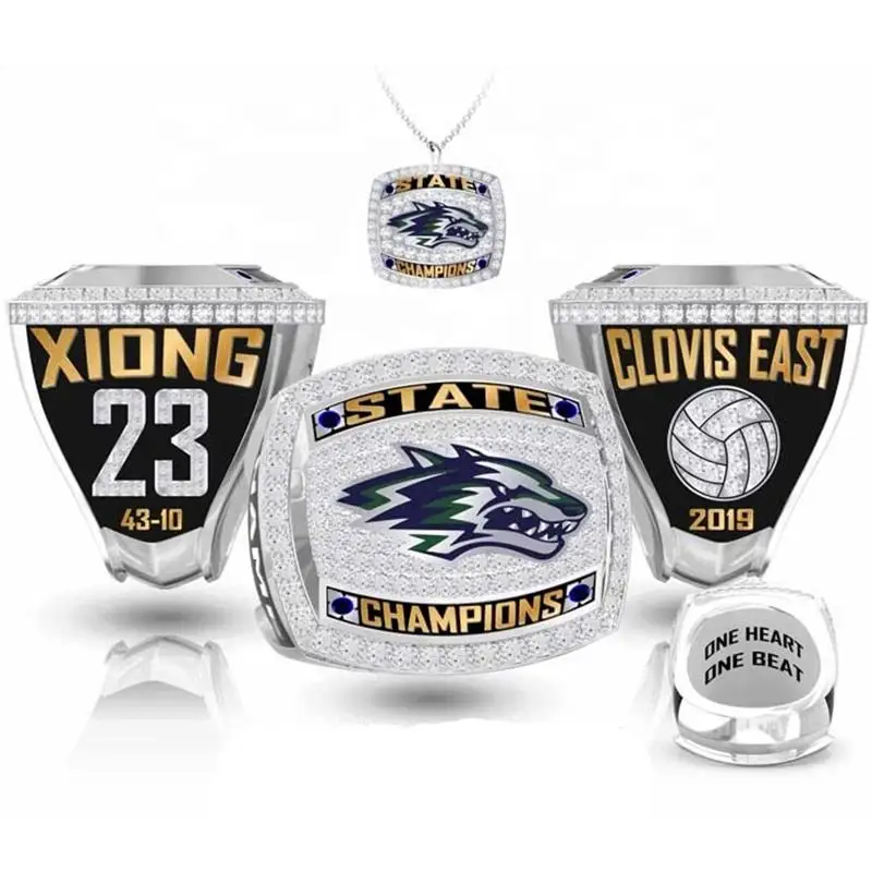 2025 بطولة رياضية حلقة التخصيص كرة السلة الرجبي البيسبول بطولة الدائري تصميم مجاني جائزة فريق البطل #6