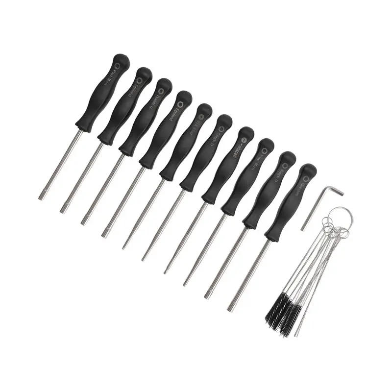 A13F-Carburetor Adjustment Tool With Carburetor Cleaning Brush Needle For Common 2 Cycle Small Engine ECHO STIHL Poulan Husqvarn