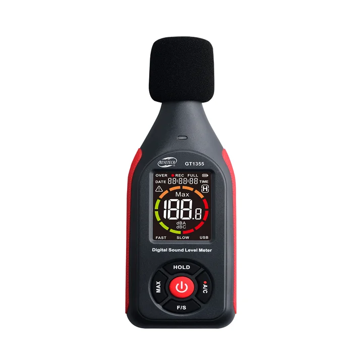 Benetech GT1355 Sound Level Meter 30~130 DB Instrument for Measuring Sound Levels