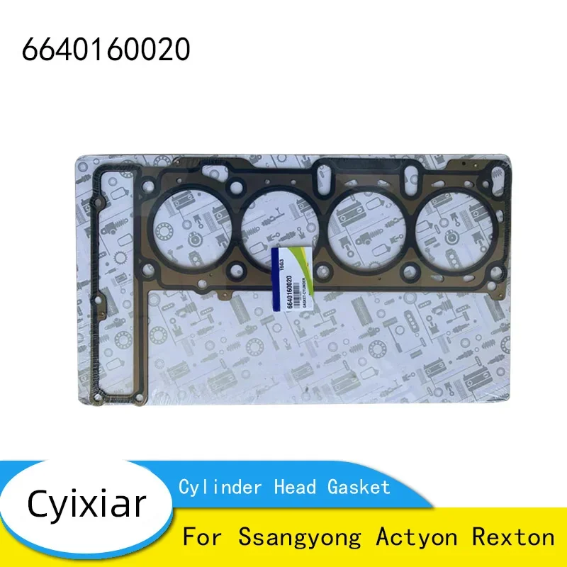 Genuine Cylinder Head Gasket 6640160020 for Ssangyong Actyon Rexton OEM 66401-60020