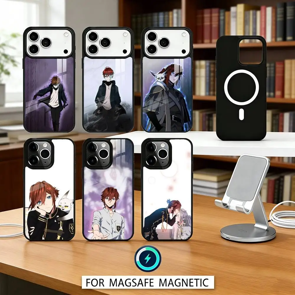 

T-The B-Beginning After End Anime Phone Case For iPhone 17,16,15,14,13,12,Pro,Max For Magsafe Magnetic Wireless Charging