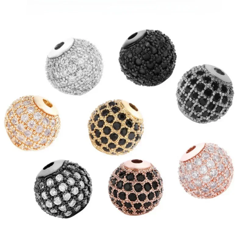 

4 Pcs 6 8 10mm Orb Jewellery Making Accessories, Bead Craft, DIY Bracelet, Necklace, Spacer, Jewellery Making Supplies Wholesale