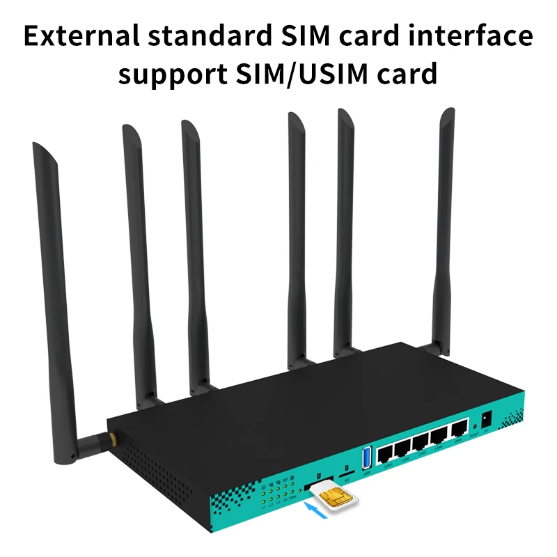 OEM/ODM Brand New Mental Body Router Wifi 5G Cpe Modem Sim With 1 Year Warranty