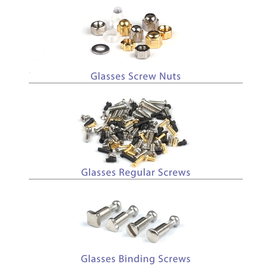 眼鏡サングラス修理キットツールメガネドライバーネジセットナット鼻パッド光学修復ツール部品各種キット