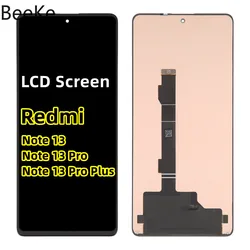 Original TFT For Xiaomi Redmi Note 13 Pro 13 Pro+ Plus 4G 5G LCD Display Screen Touch Digitizer Assembly 23090RA98C Replacement