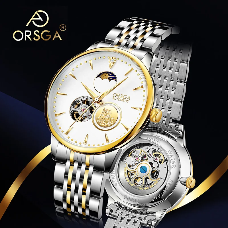 New Design High Quality Automatic Watch Luxury Tourbillon Watch for Mens Mechani