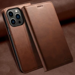 SUTENI Leather Wallet Phone Case Cover Flip For iPhone 17 16 15 14 13 12 11 XR XS Pro Max Plus Mini SE 7 8