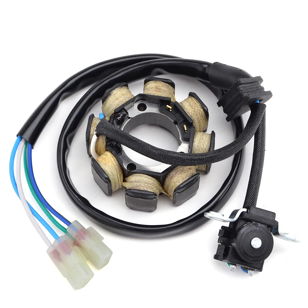 For Honda CRF450R 2002 2003 2004 2005 2006 2007 2008 Generator Stator Coil + Gasket for CRF 450 R 2002-2008 view 2