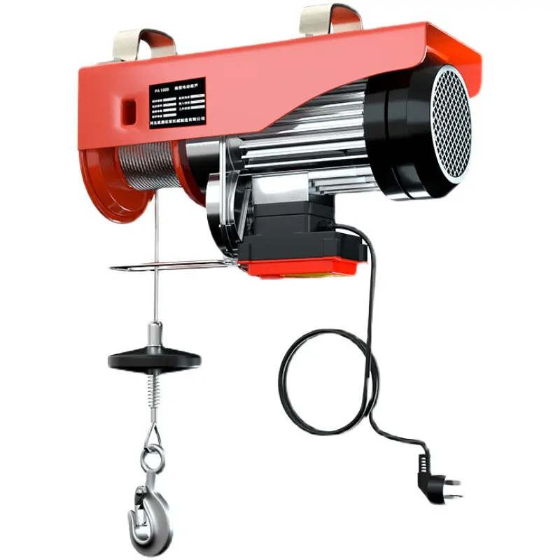 

PA1200 20M Lifting Crane 220V Remote Control Electric Hoist Rooftop Crane, Elevator Winch, Lifting Machine, Winding Winch, Crane