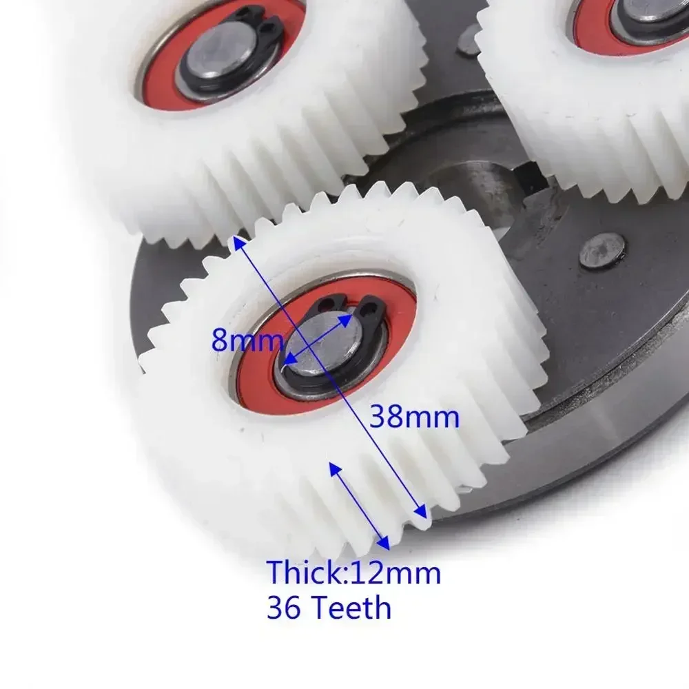 36t Planetary Gear With Clutch For Bafang Motor Electric Bike E-bike Gear Ebike Bicicleta Velo Electrique Adulte Bike Parts