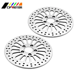 Motorcycle Front and Rear Brake Disc Rotor kit For HARLEY TOURING SOFTAIL SPORTSTER DYNA MODELS 1984 1985 1986 1987 1988-2013