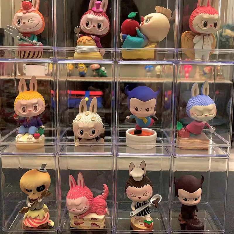 

POP MART Labubu The Monsters Dessert Series Blind Box Mystery Box Toys Kawaii Ornaments Figurines Home Decor Desktop Model Dolls