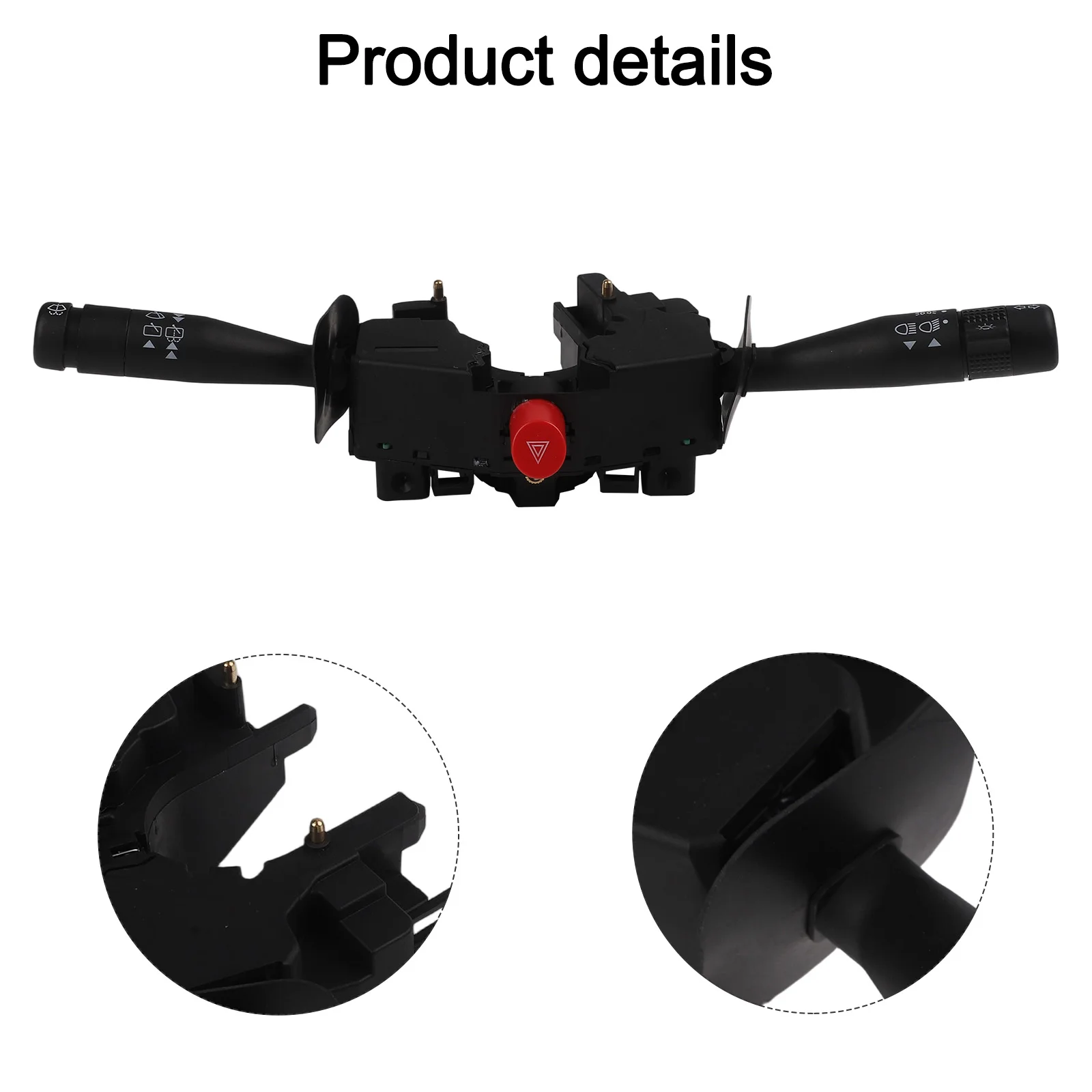 

Car Maintenance Windshield Wiper Switch OEM Switch Weather Resistant Intuitive Design Robust Construction ABS Material