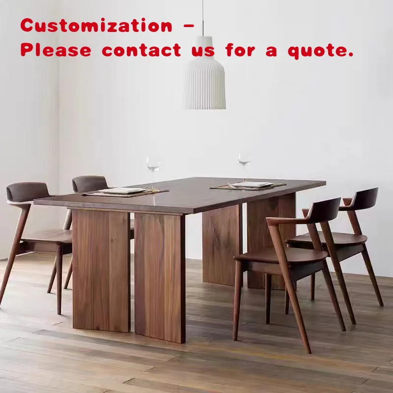 

custom.Deco Recommended Luxury Office Desk High Quality Live Solid Wood Table Fashionable Natural Style