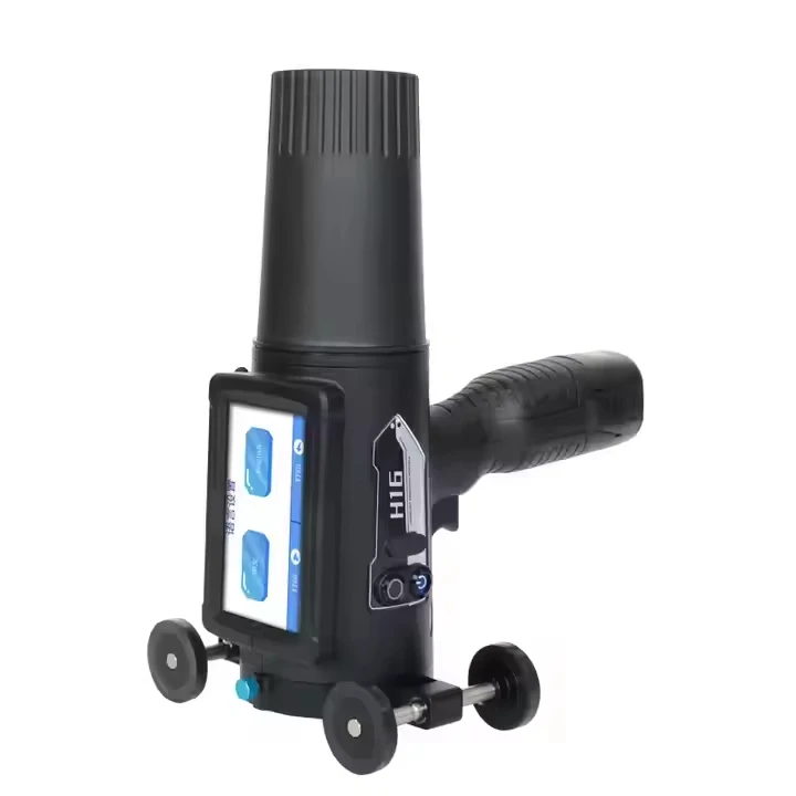 

Ручной принтер H16 с регулируемой скоростью, удобный в использовании, подходит для кодирования даты, печати крупными символами, промышленного применения