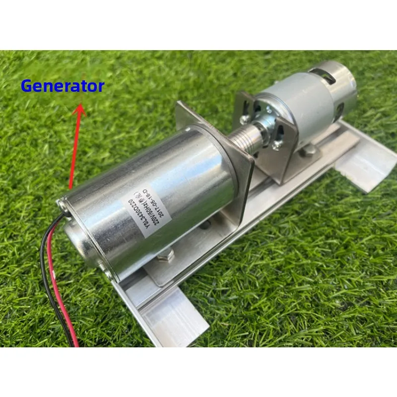 220V Double Bearing Silent DC High Voltage DC Motor Motor Motor Miniature DIY High Voltage Generator, Rechargeable