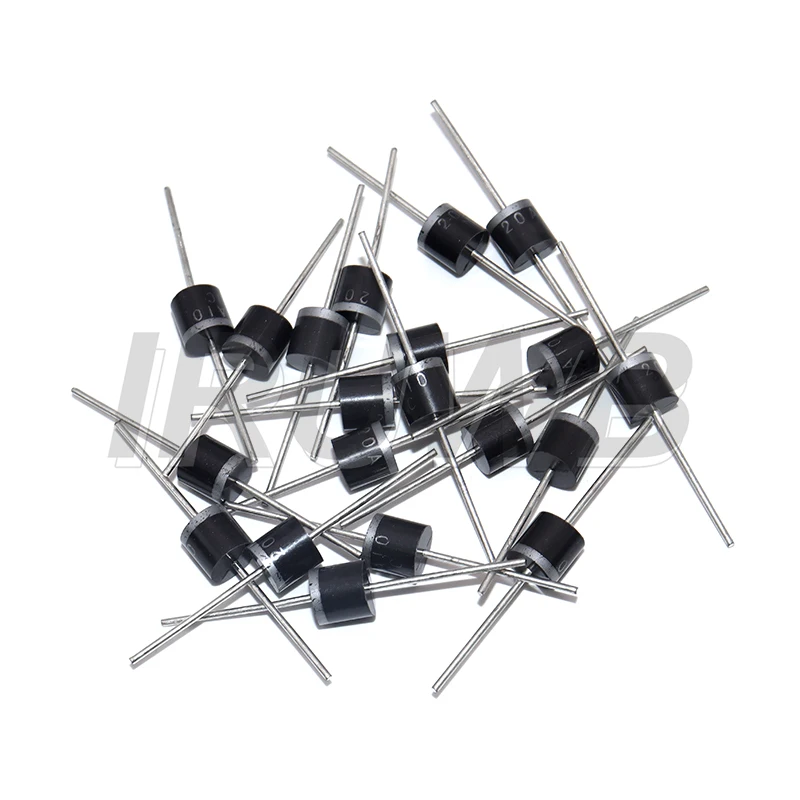 20PCS Rectifier Diode 6A 10A 20A 1000V DO-27 Electrical Axial Rectifier Diodes Kit 6A10 10A10 20A10