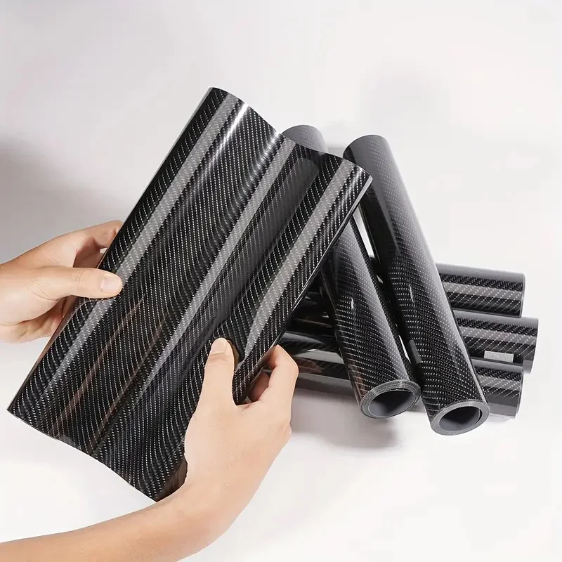 

Автомобильная 6D виниловая фольга из углеродного волокна, ультра глянцевая водостойкая декоративная пленка, авто наклейка для ноутбука, чехол для телефона, мотоцикла