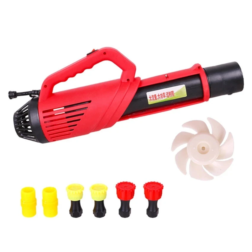 Imagem -06 - Pulverizador Elétrico Ventilador Pulverizador de Jardim Ventilador Elétrico Agrícola Graden Tool Portátil Ventilador Atomizador Máquina 12v 80w Bx005